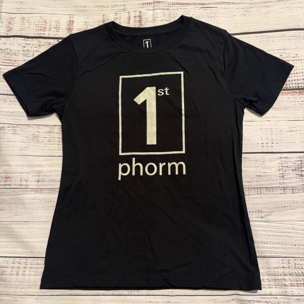 1st Phorm Fitness T‎ Shirt Black Military First Responder Men's Size Medium